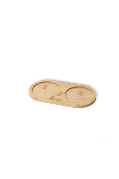Bambu Oval Sunumluk/Yağdanlık Altlık 20Cm
