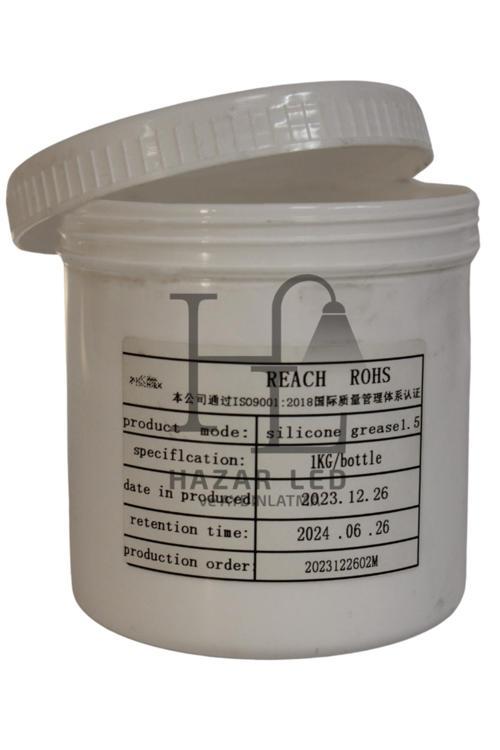 1 Kilogram Termal Macun Beyaz Isı Transfer Silikonu 1000 Gr Isı İletken Silikon Pasta