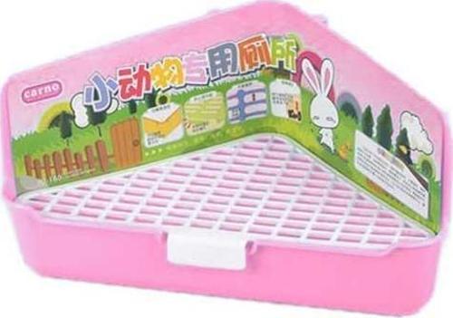 Tavşan Tuvaleti Üçgen Büyük Pembe