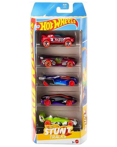 Hot Wheels Beşli Araba Seti Stunt Tracks JBJ83