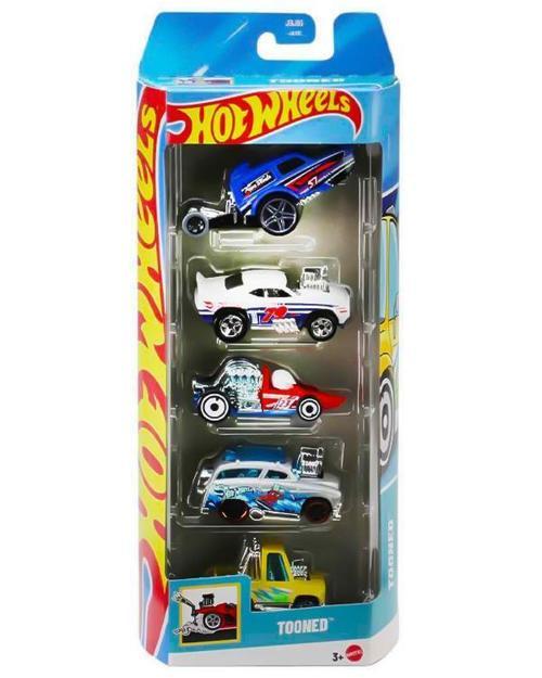 Hot Wheels Beşli Araba Seti Tooned JBJ85