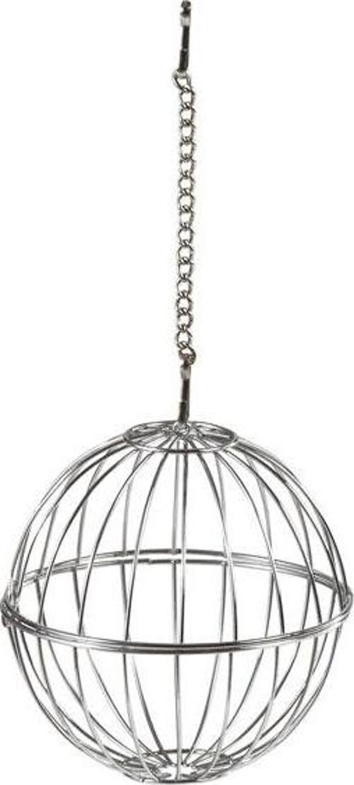 Metal Küre Şekili Hamster Yeşillik Kabı ø10 cm