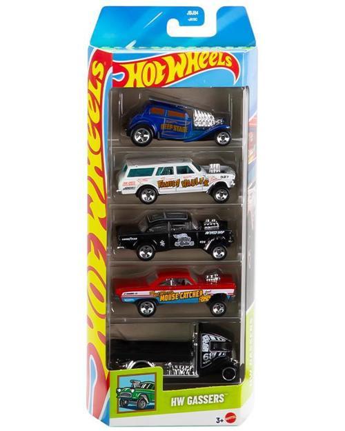 Hot Wheels Beşli Araba Seti Hw Gassers JBJ84