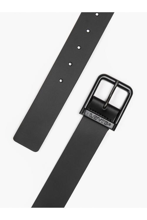 ERKEK SIĞIR DERİSİ SİYAH KEMER - 38019-0124