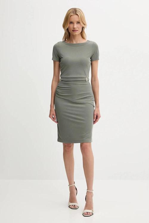 Prisca Kadın Gri Modal Karışımlı Kalem Etek W5YD64KAQL2-G9L4