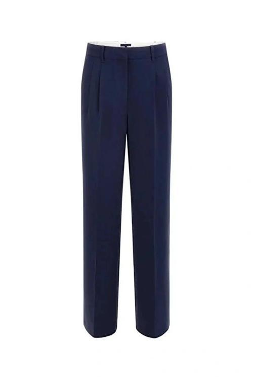 Theoline Kadın Lacivert Regular Fit Pantolon W5YB08WGHC2-G7P1