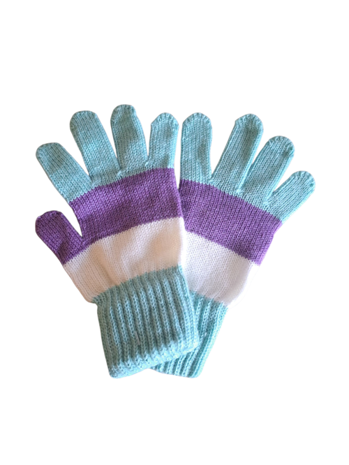 Garson Beden Kız Çocuk Eldiven Suyeşili 8-12 Yaş