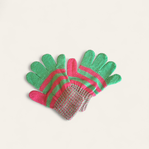 Çocuk Eldiveni Yeşil Bebe Eldiven 1-4 Yaş