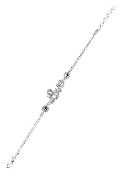 Gümüş Love Kadın Bileklik Eng0460146