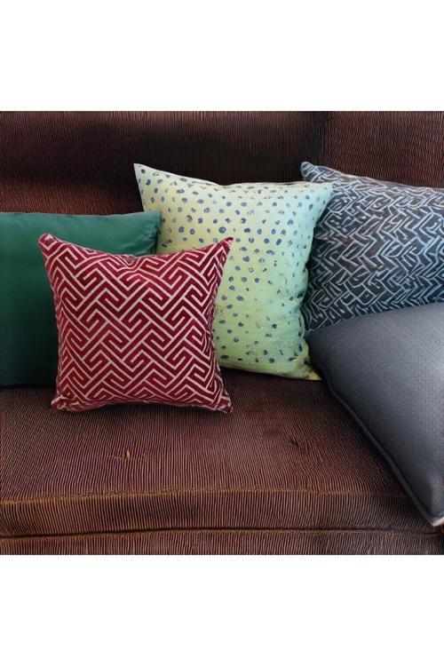 Elegant - Labirent / Tek Kırlent Kılıfı