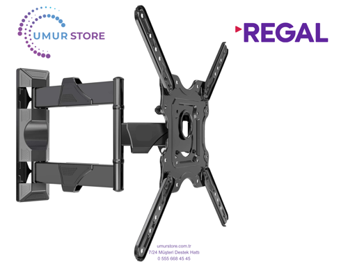 Regal 55R75U01 55'' 139 Ekran Lcd Led TV Hareketli Duvar Askı Aparatı