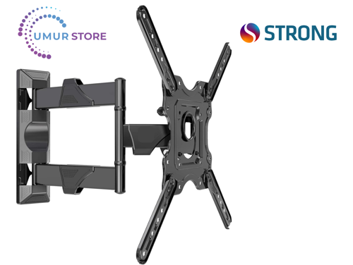 Strong ML55EW8000F 55’’ 140 cm Ekran Uyumlu Lcd Led TV Hareketli Duvar Askı Aparatı