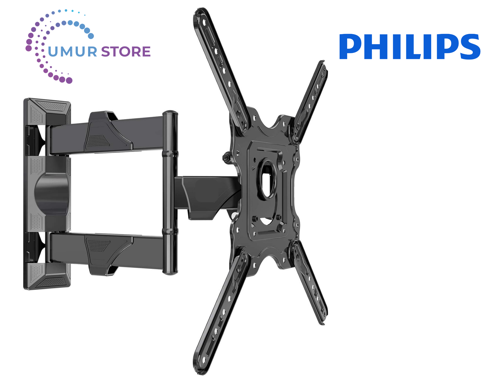 Philips 55PUS8609/62 55 inç 139 cm Uyumlu Lcd Led TV Hareketli Duvar Askı Aparatı