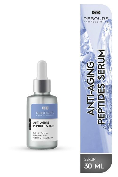 Yaşlanma Karşıtı Peptit Serum Retinol Peptitler Hyaluronik Asit Ferulik Asit 30