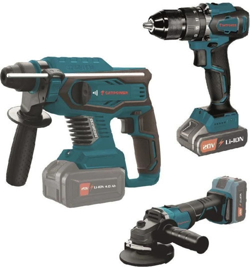 4130 Akülü Vidalama Kırıcı Taşlama 3 Makina 3 Akülü