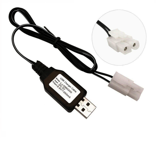 9.6V NI-CD / NI-MH Oyuncak Bataryası USB Şarj Kablosu