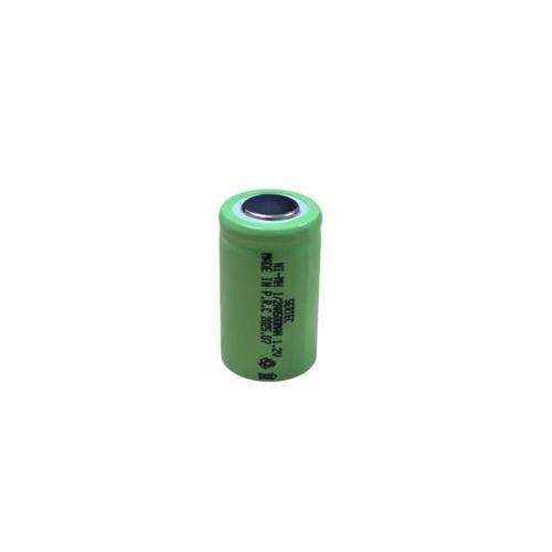 1.2V 500 Mah - 1/2AA - Ni-MH Şarjlı Pil - (Başsız / Flat Head)