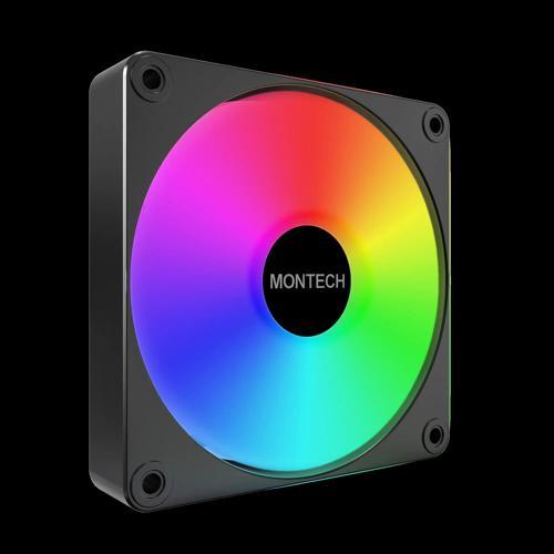 GF120 V2 ARGB Siyah PWM Hidrolik Rulman Fanı