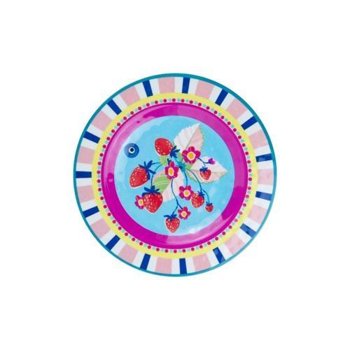 Mamma Mia 6lı Çilek Desenli Tabak Seti 21,5cm