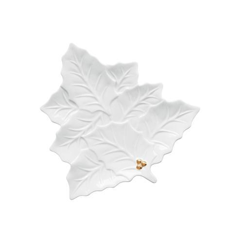 Porselen Tabak 22,0x22,0 cm - Beyaz