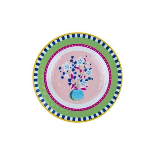 Mamma Mia 6lı Vazo Desenli Tabak Seti 21,5