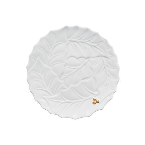 Holly & Berries Porselen Pasta Tabağı 20,0cm - Beyaz