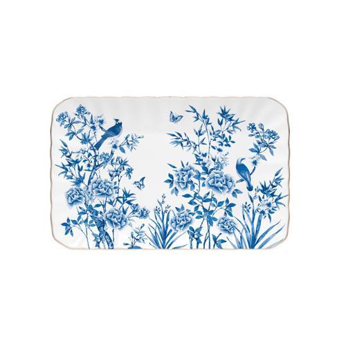 Paradise Garden Porselen Dikdörtgen Tabak 20cm x 13cm