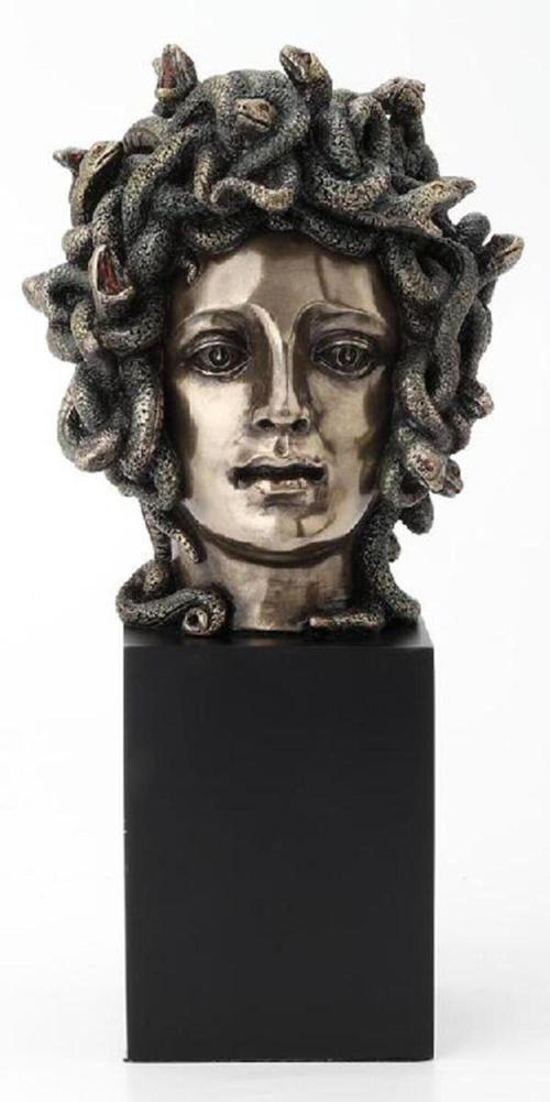 VERONESE BİBLOLAR-Wise Mitoloji & Tarih-KAİDELİ MEDUSA-10,5x9,8x21 CM-JWU77631A4