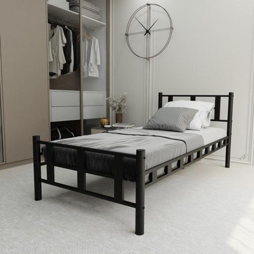 Lotus Tek Kişilik Metal Karyola Yüksek Kalite, Ses Çıkarmaz ,ölçülü Model Karyola