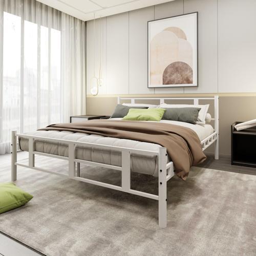 Lotus Çift Kişilik Metal Karyola Yüksek Kalite, Ses Çıkarmaz ,ölçülü Model Karyola