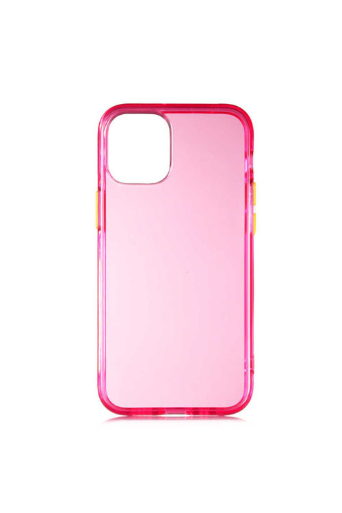 İphone 12 Pro Uyumlu Bistro Kılıf-Pembe