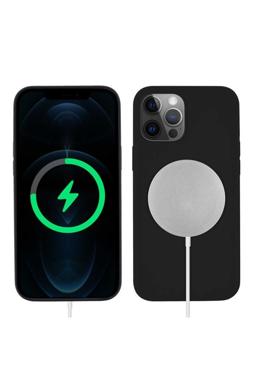 Apple İphone 13 Pro Max Kılıf Silksafe Wireless Kapak