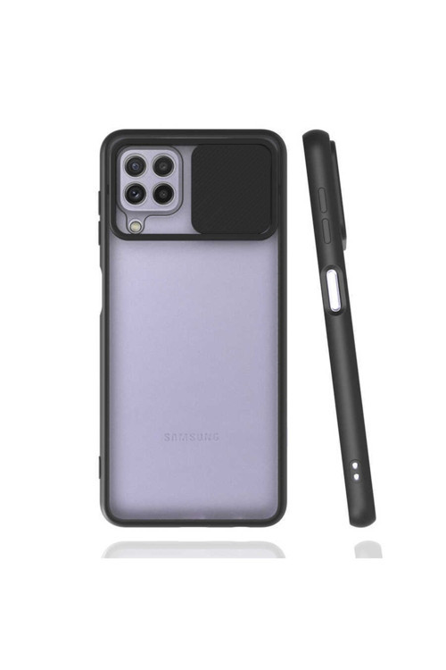 Galaxy A22 4G Kılıf Lensi Kapak