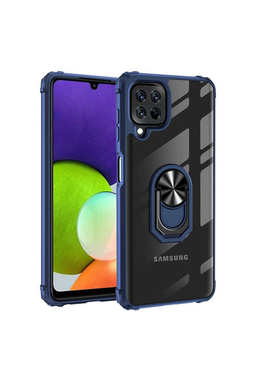 Samsung Galaxy M22 Kılıf Mola Kapak (Lacivert)