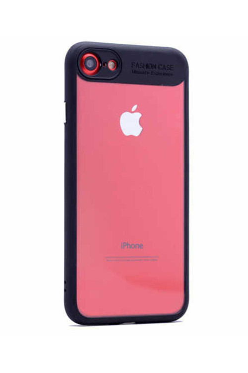 İphone Se 2022 Uyumlu Mkc Buttom Kılıf-Siyah
