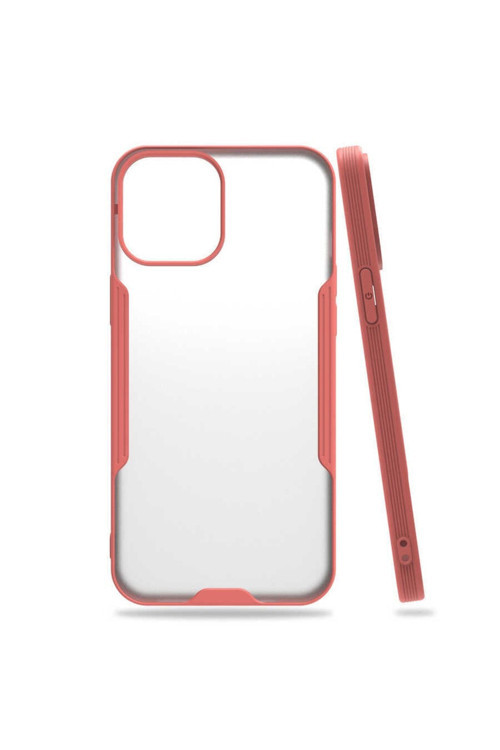 İphone 12 Mini Uyumlu Mkc Parfe Kılıf-Pembe