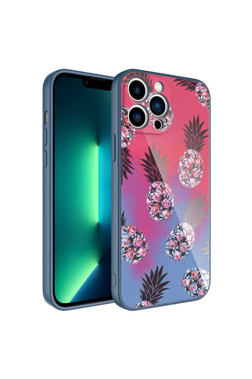 Apple Iphone 13 Pro Max Kılıf Kamera Korumalı Desenli Sert Silikon Epoksi Kapak - No3.