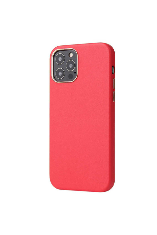 İphone 12 Pro Max Uyumlu Dsb Eyzi Kılıf-Kırmızı