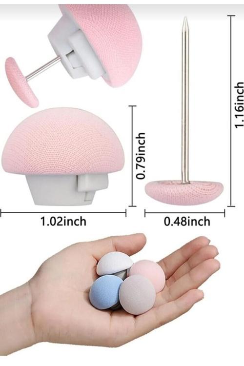 Yorgan Sabitleyici, Nevresim Tutucu Mantar Şekilli Perde Ve Çarşaf Klipsi 4 Adet