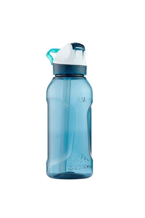 Quechua Outdoor Alüminyum Matara - Ecozen® - Pipetli / 0,5 Litre - Mavi - 900