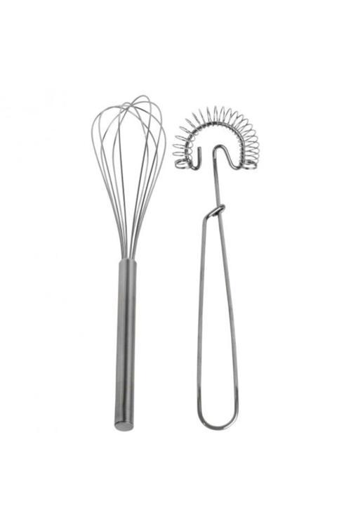 İkili Metal Çırpıcı Seti