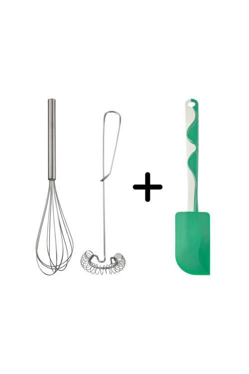 Çırpıcı Set Ve Spatula