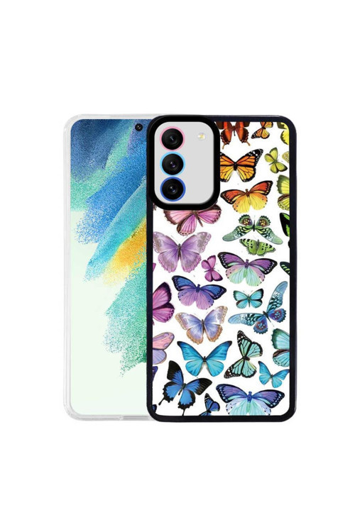 Galaxy S21 Fe Kılıf M-Fit Desenli Kapak