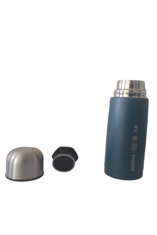 Quechua Paslanmaz Çelik Termos - Petrol Yeşili - 0,4 L