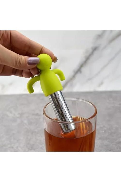 Monte Lua Pratik Paslanmaz Çelik Çay Süzgeci