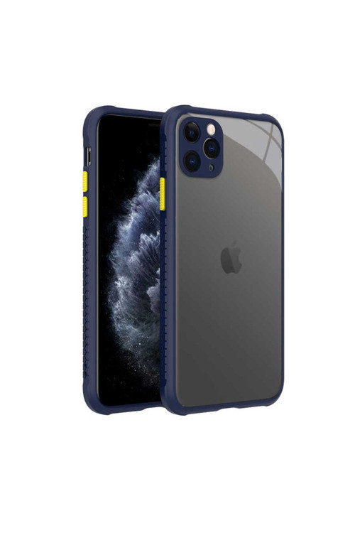 İphone 11 Pro Max Uyumlu Kaff Kılıf-Lacivert