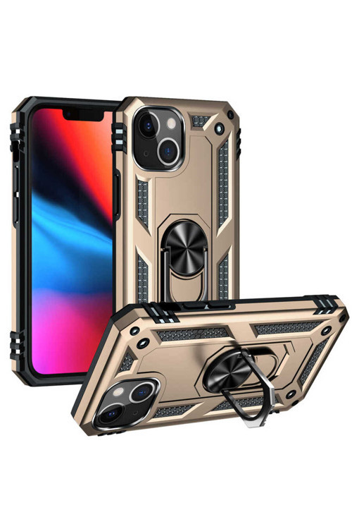 İphone 13 Uyumlu Vega Kılıf-Gold