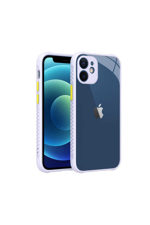 İphone 12 Mini Uyumlu Kaff Kılıf-Mor