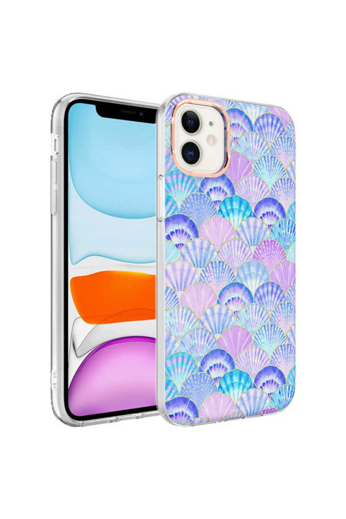 İphone 11 Uyumlu Mkc Bella Kılıf-Lila