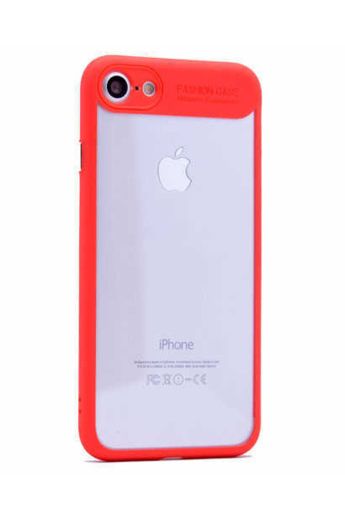 Apple Iphone Se 2022 Kılıf Buttom Kapak Renk Kırmızı